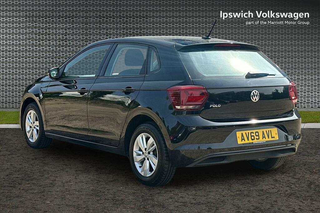 Volkswagen Polo 1.0 Tsi Se Tech Edition Hatchback Dsg E AV69AVL Black #3