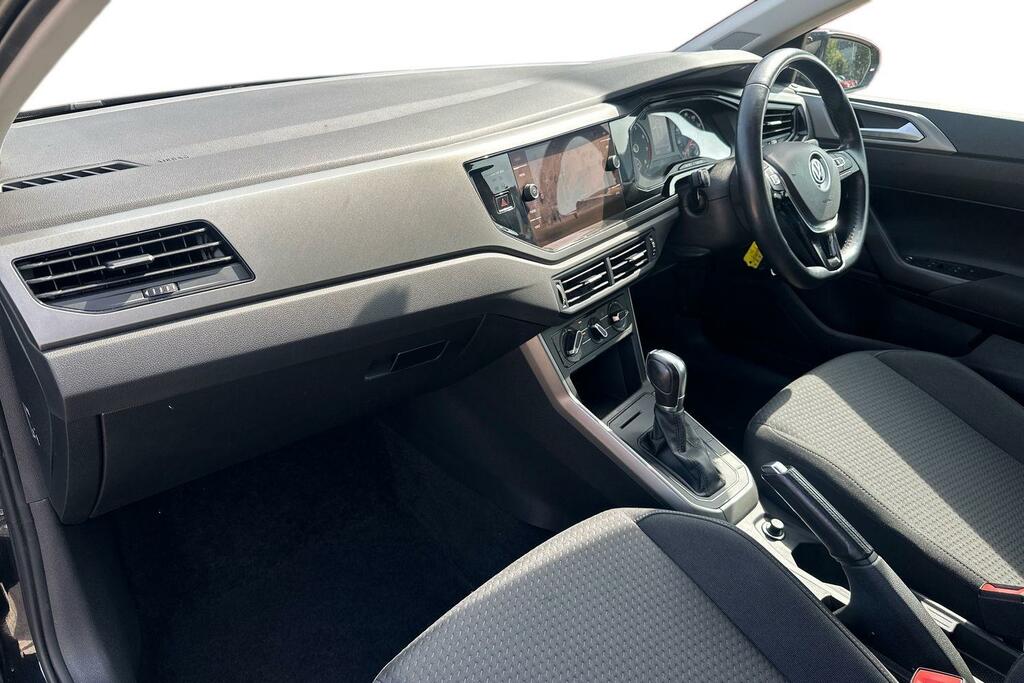 Volkswagen Polo 1.0 Tsi Se Tech Edition Hatchback Dsg E AV69AVL Black #2