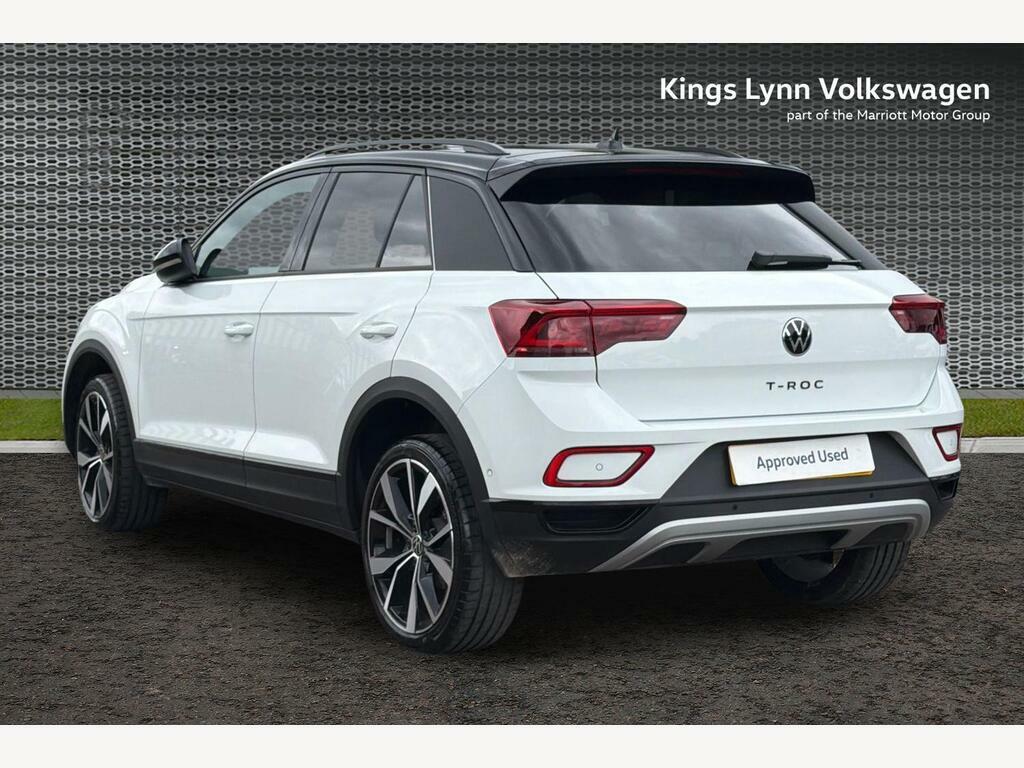 Volkswagen T-Roc 1.5 Tsi Style Design Suv Euro 6 White #3