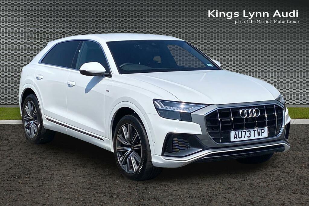 Audi Q8 3.0 Tdi V6 50 S Line Suv Tiptronic Quat White