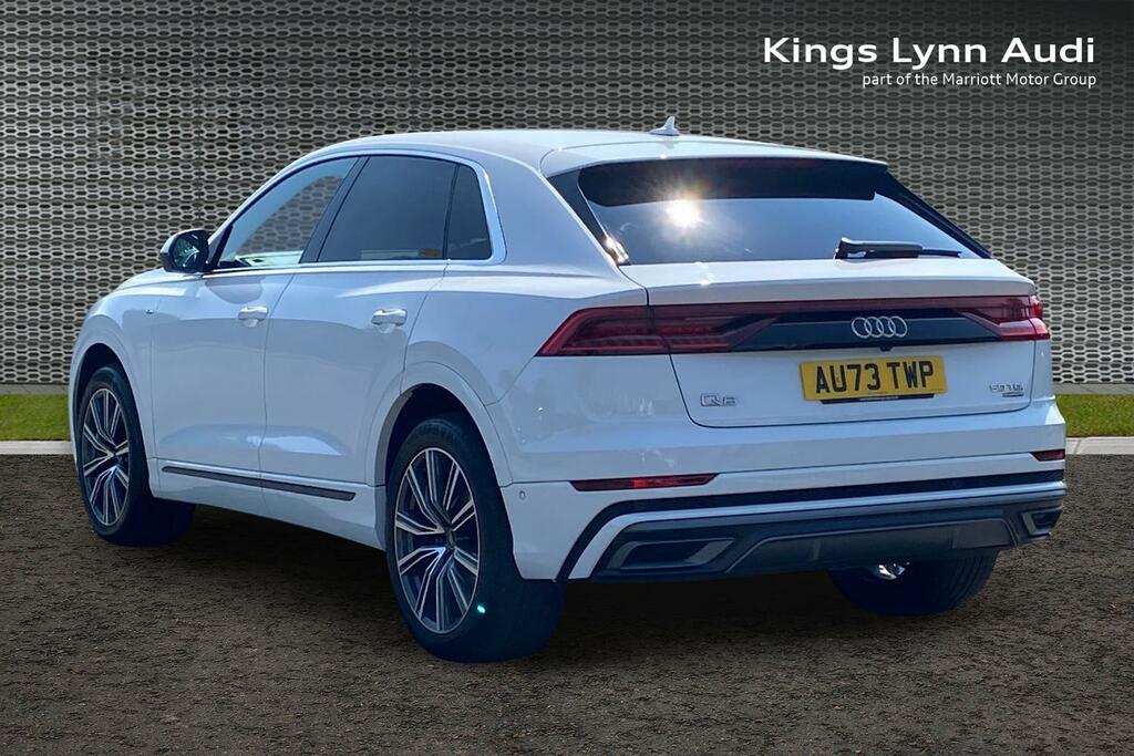 Audi Q8 3.0 Tdi V6 50 S Line Suv Tiptronic Quat White #3