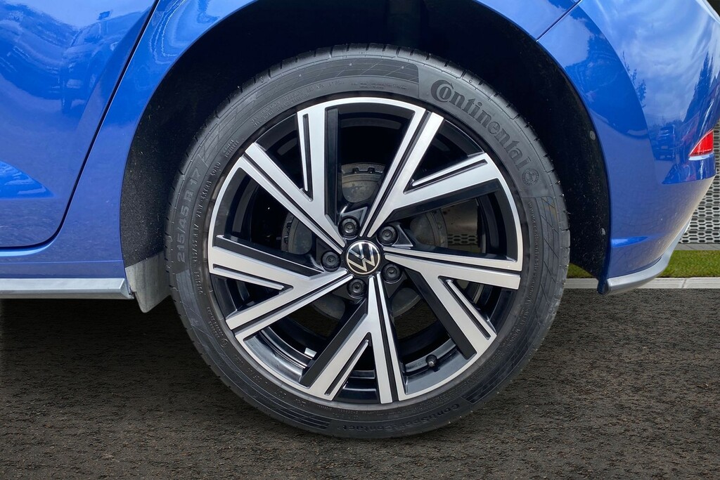 Volkswagen Polo 1.0 Tsi R-line Hatchback Dsg Euro 6 S AY73XUL Blue #5
