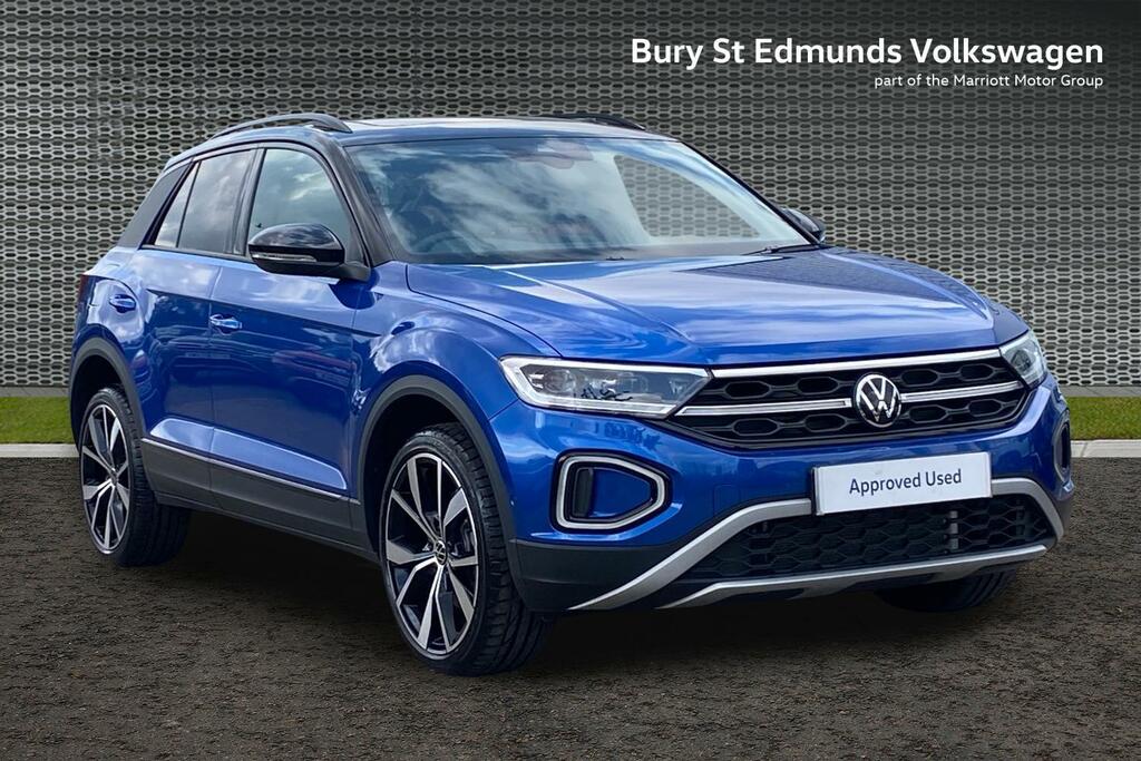 Volkswagen T-Roc 1.5 Tsi Style Design Suv Euro 6 Blue