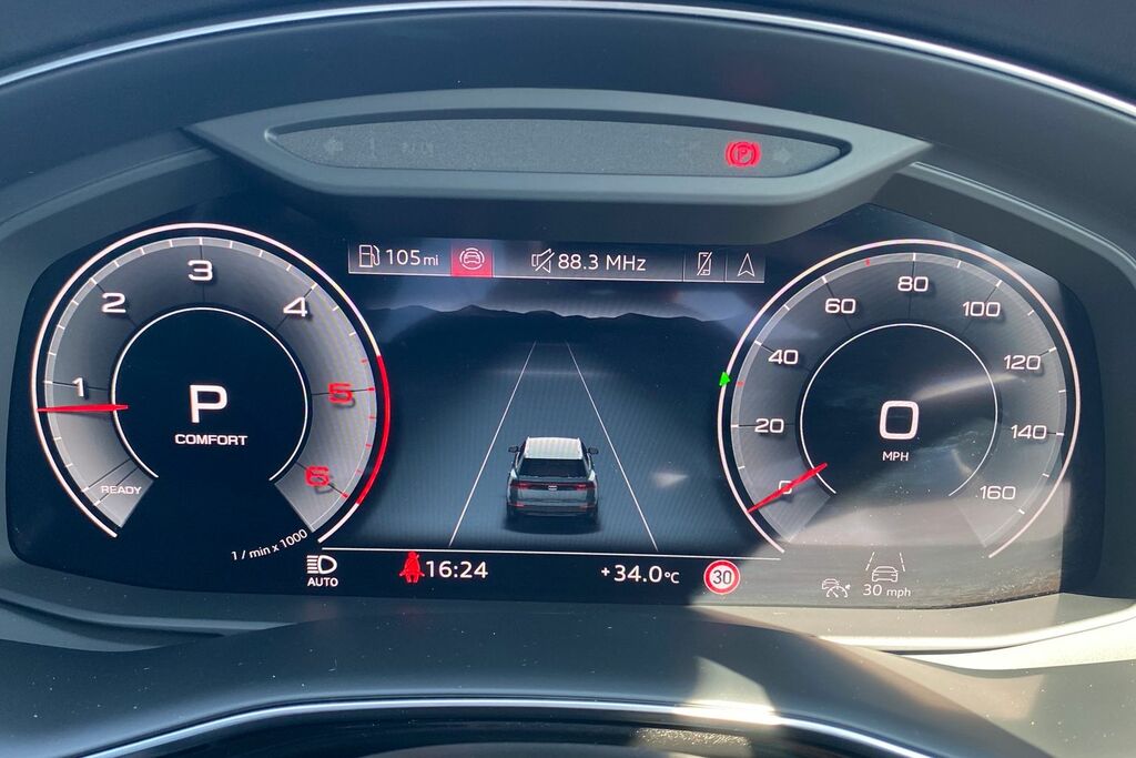 Audi Q8 S Line Blue #25