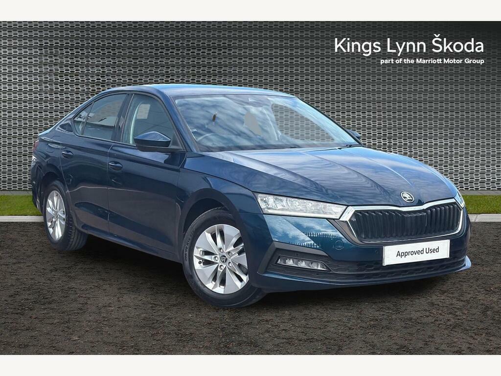 Skoda Octavia 1.5 Tsi Act Se Technology Hatchback Man Blue
