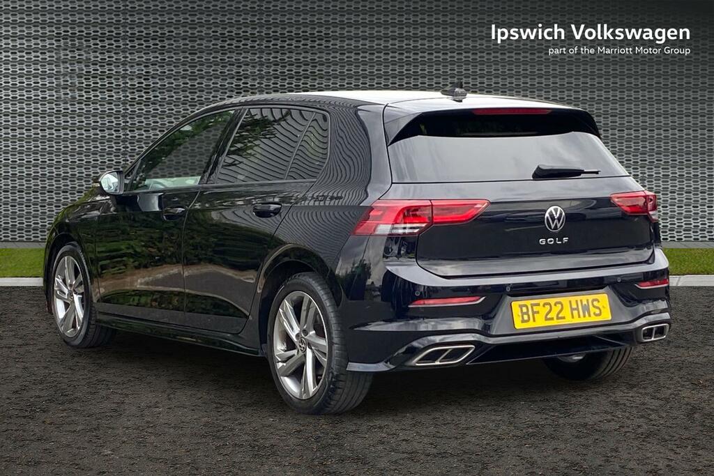 Volkswagen Golf 1.5 Tsi R-line Hatchback Euro 6 BF22HWS Black #3