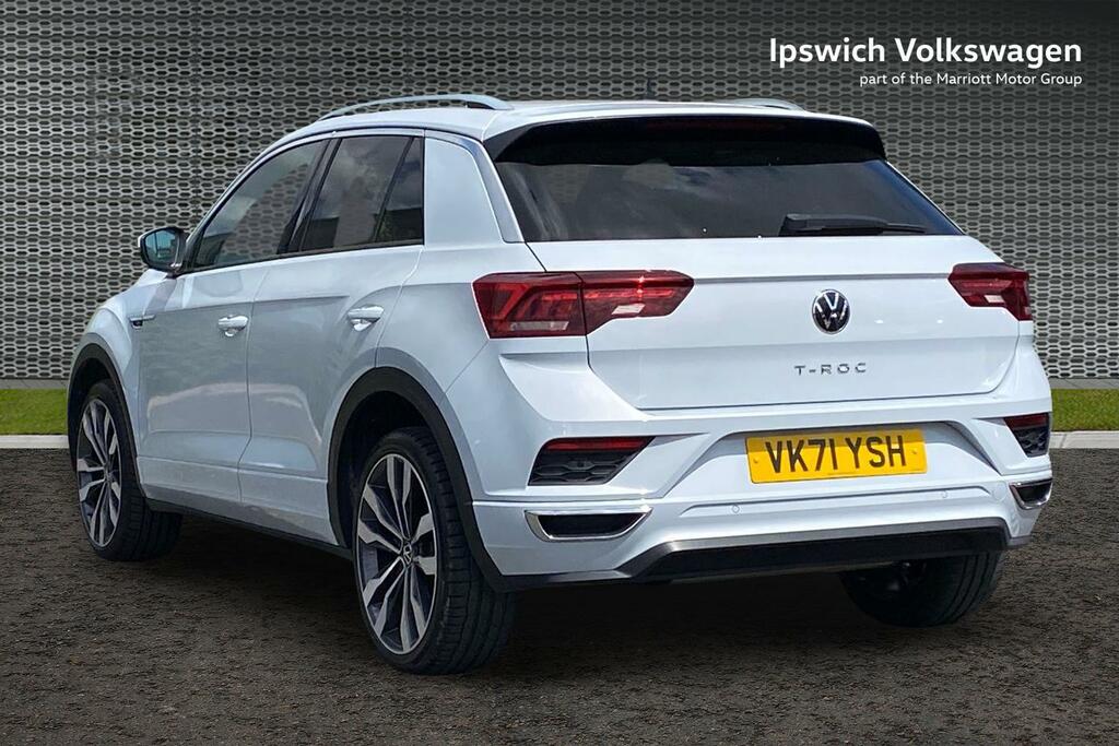 Volkswagen T-Roc 1.5 Tsi Gpf Evo R-line Suv Dsg Euro 6 VK71YSH White #3