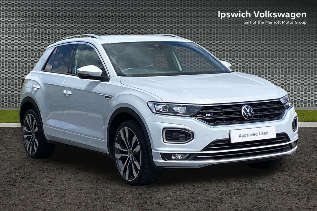 Volkswagen T-Roc 1.5 Tsi Gpf Evo R-line Suv Dsg Euro 6 VK71YSH White