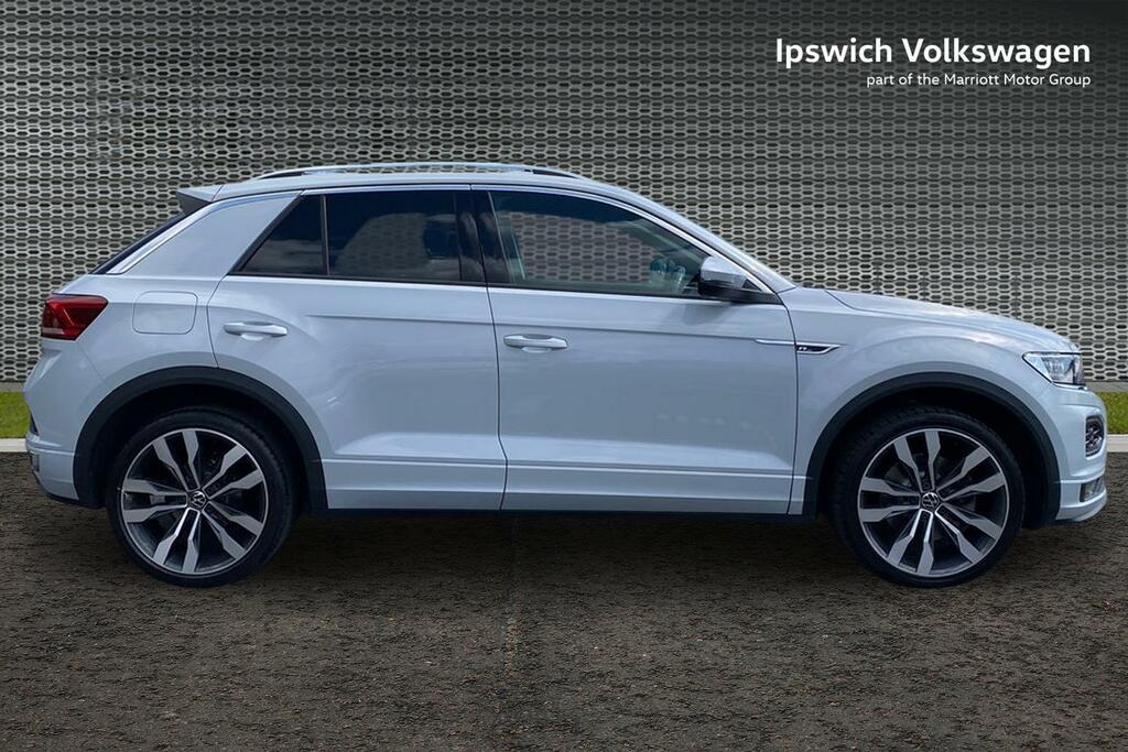 Volkswagen T-Roc 1.5 Tsi Gpf Evo R-line Suv Dsg Euro 6 VK71YSH White #4