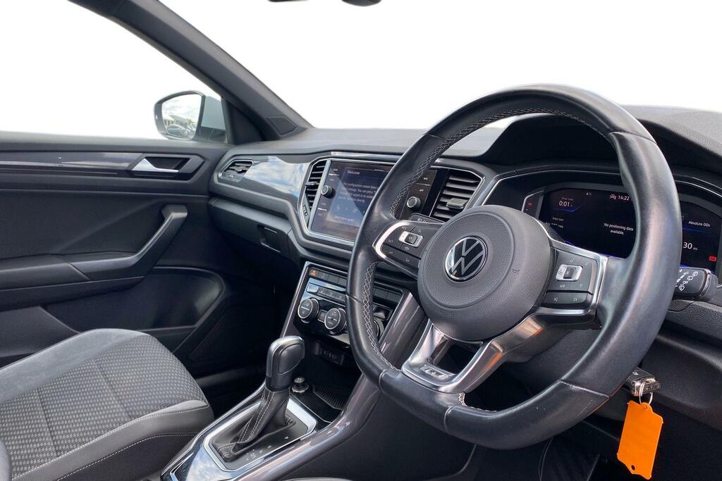 Volkswagen T-Roc 1.5 Tsi Gpf Evo R-line Suv Dsg Euro 6 VK71YSH White #6