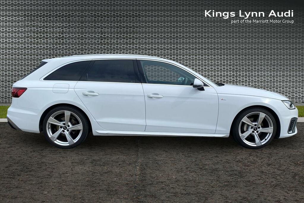 Audi A4 Avant 2.0 Tfsi 40 S Line Estate S Tronic Euro White #4