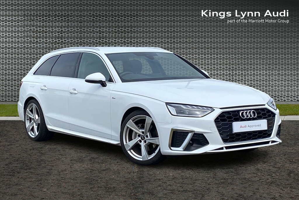 Audi A4 Avant 2.0 Tfsi 40 S Line Estate S Tronic Euro White