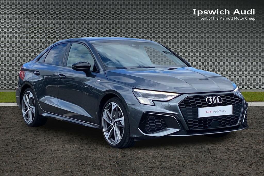 Audi A3 2.0 Tdi 35 Edition 1 Saloon S Tronic Eu FD23XDN Grey