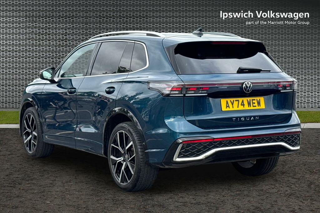 Volkswagen Tiguan 2.0 Tdi R-line Suv Dsg Euro 6 Ss 15 Blue #3