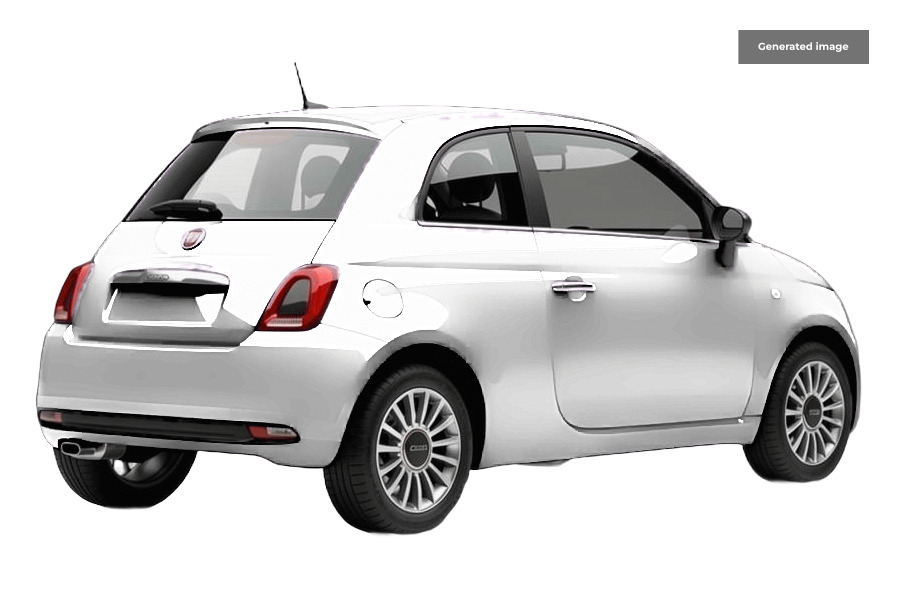 Fiat 500 1.2 Pop Hatchback Euro 6 Ss White #3