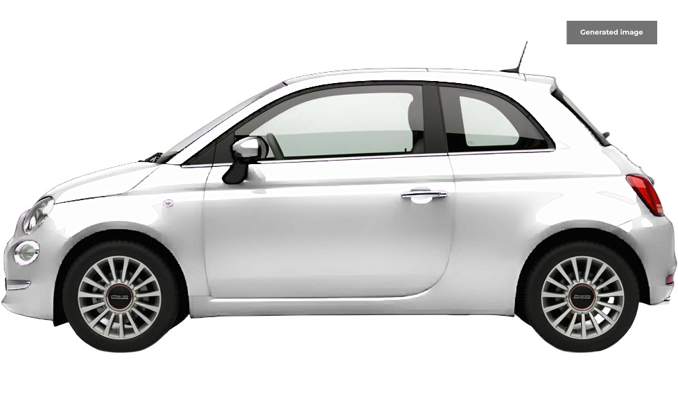 Fiat 500 1.2 Pop Hatchback Euro 6 Ss White #6