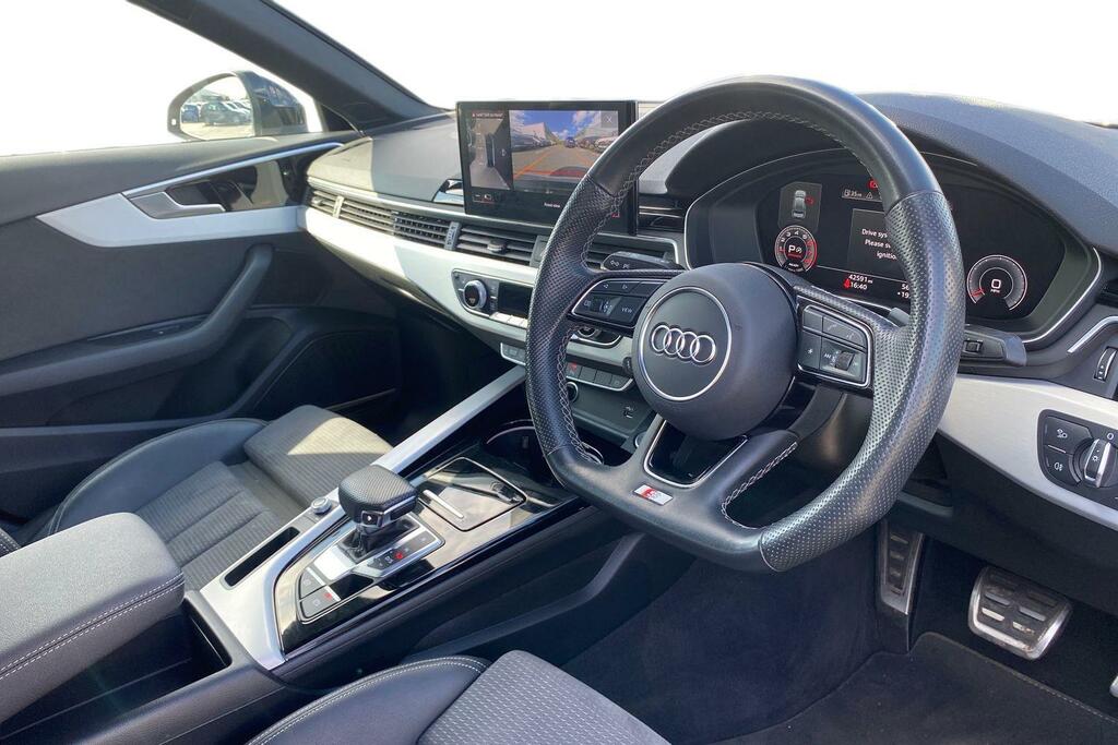 Audi A4 2.0 Tfsi 40 S Line Saloon S Tronic Euro PG23LLD Black #6