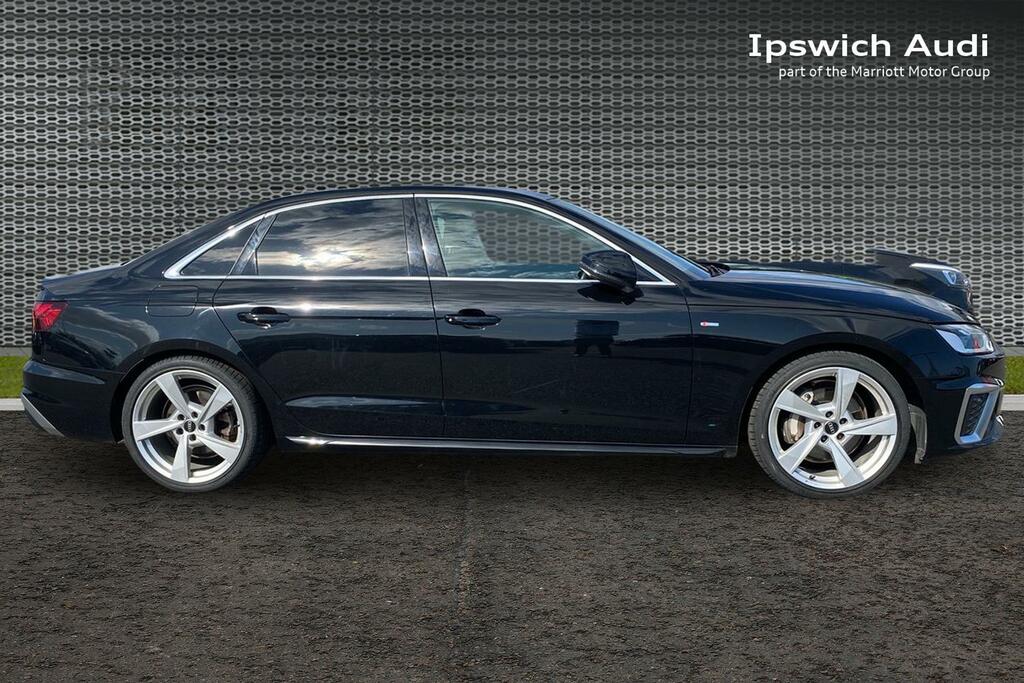 Audi A4 2.0 Tfsi 40 S Line Saloon S Tronic Euro PG23LLD Black #4