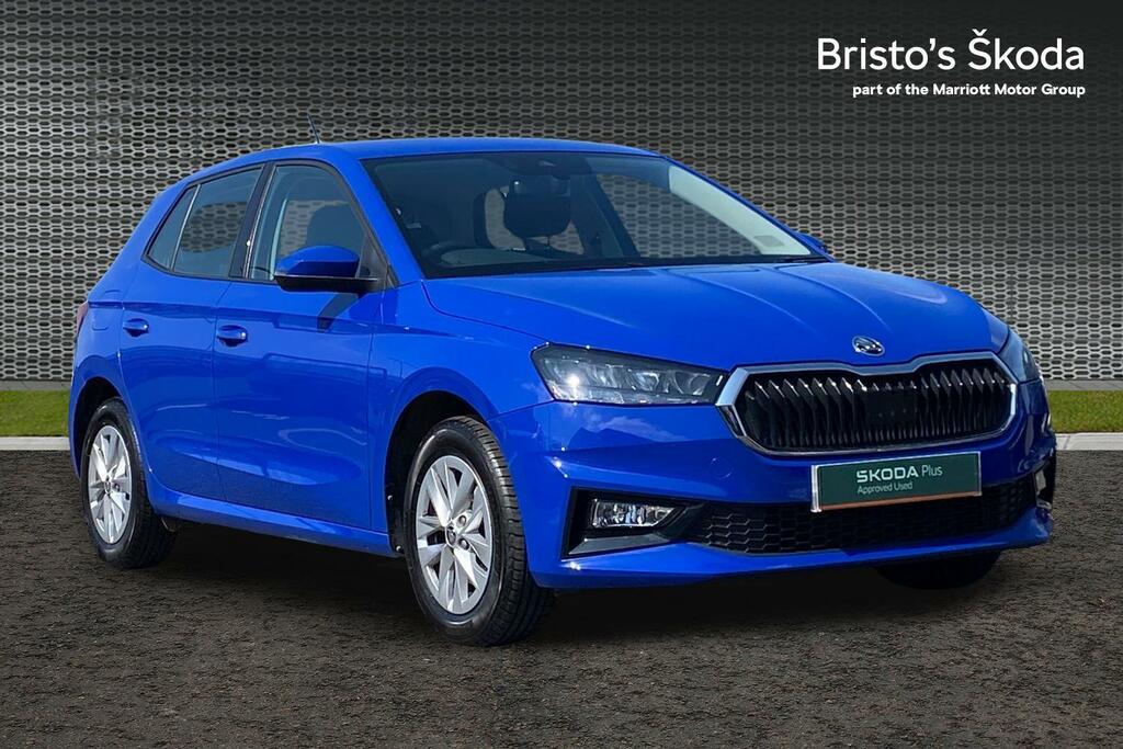 Skoda Fabia 1.0 Tsi Se Comfort Hatchback Dsg Euro 6 Blue