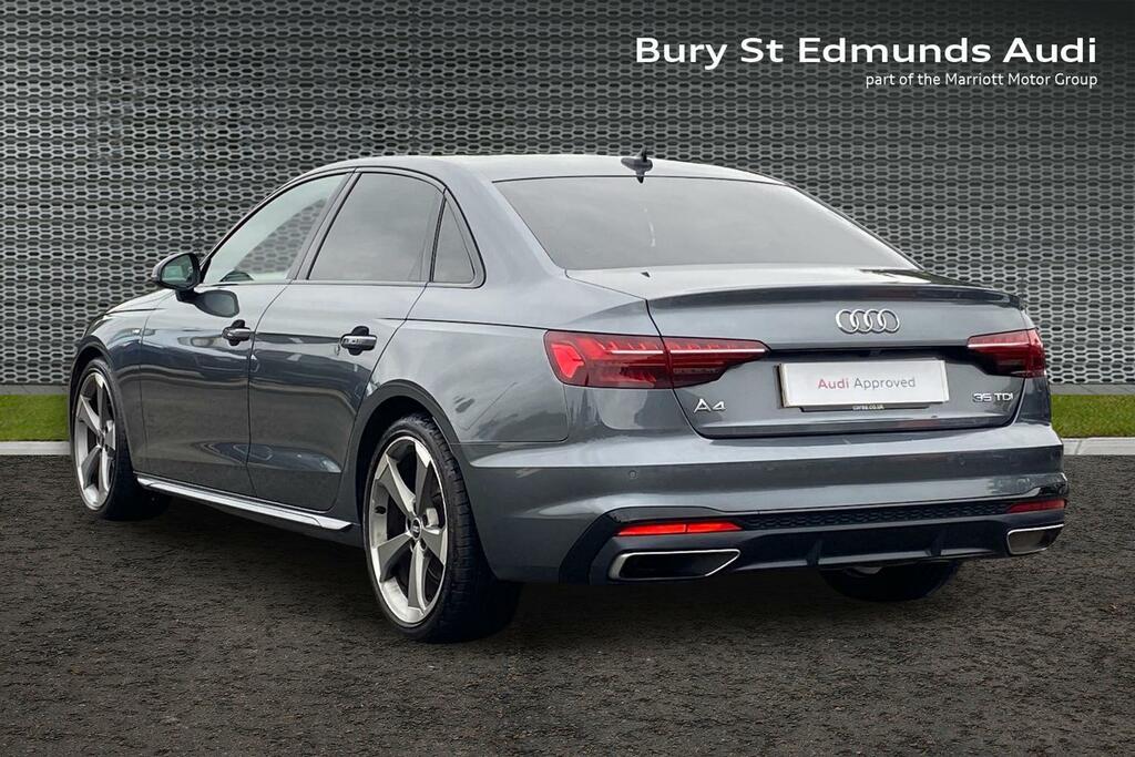 Audi A4 2.0 Tdi 35 Black Edition Saloon S Troni Grey #3