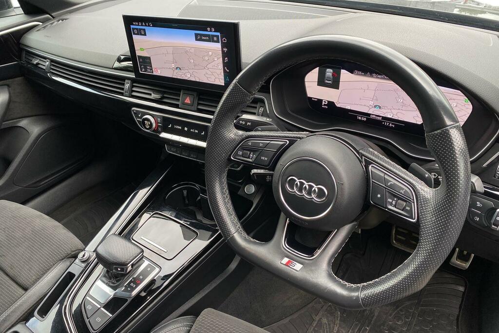 Audi A4 2.0 Tdi 35 Black Edition Saloon S Troni Grey #6