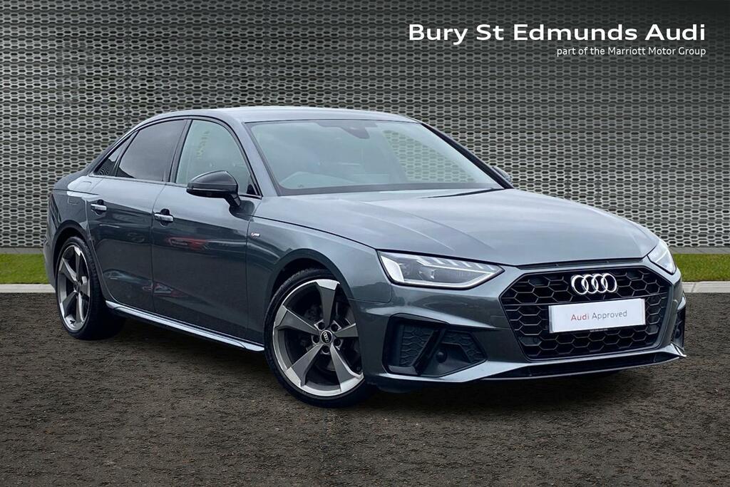 Audi A4 2.0 Tdi 35 Black Edition Saloon S Troni Grey