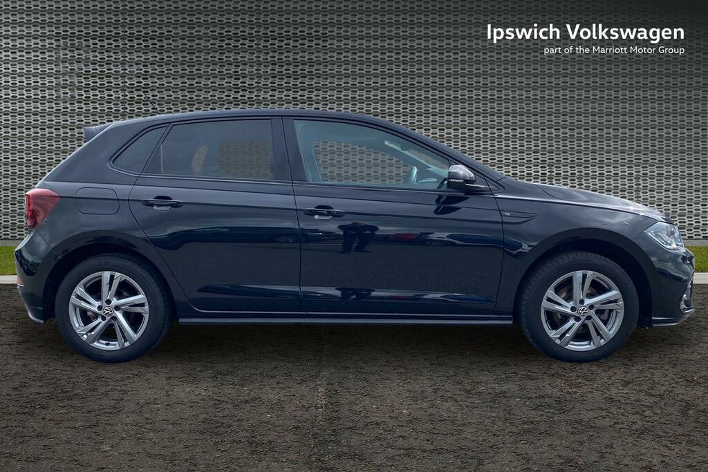 Volkswagen Polo 1.0 Tsi R-line Hatchback Dsg Euro 6 S YG73ZVJ Black #4