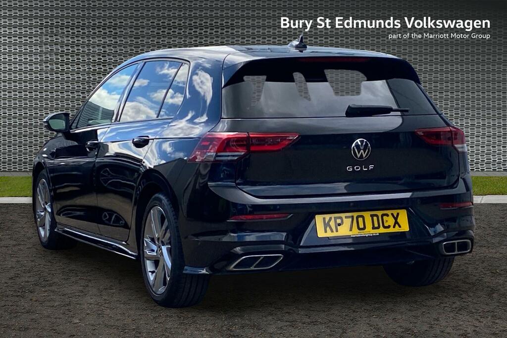 Volkswagen Golf 2.0 Tdi R-line Hatchback Dsg Euro 6 S KP70DCX Black #3