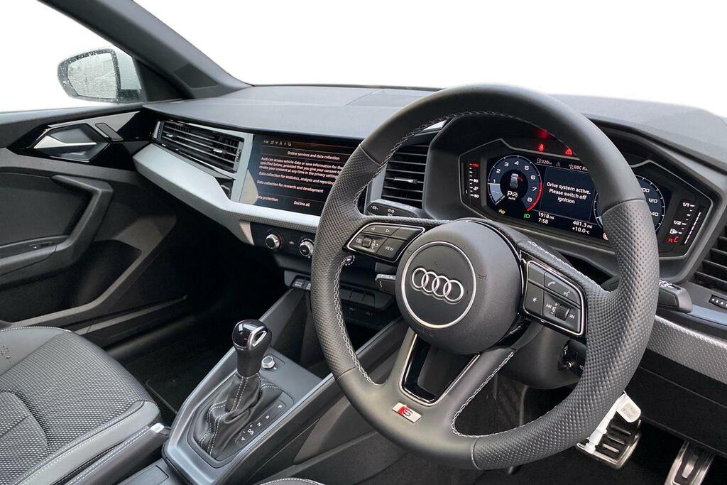 Audi A1 1.5 Tfsi 35 S Line Sportback S Tronic E AX25EXB White #6