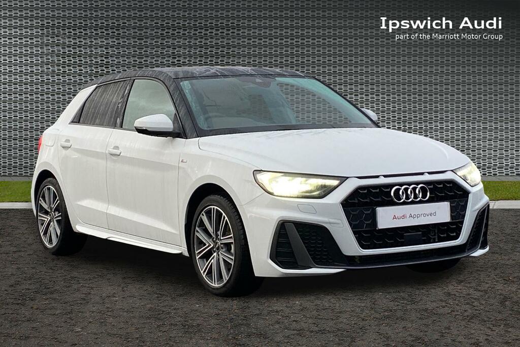 Audi A1 1.5 Tfsi 35 S Line Sportback S Tronic E White
