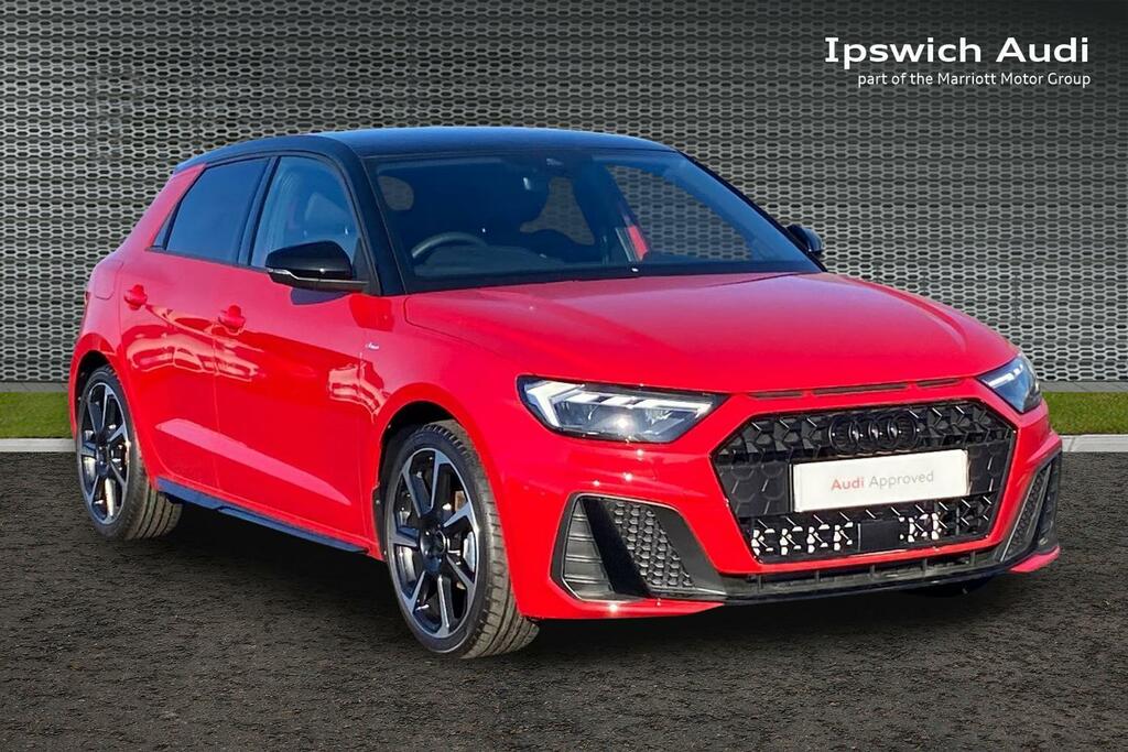 Audi A1 1.0 Tfsi 25 Black Edition Sportback S T Red