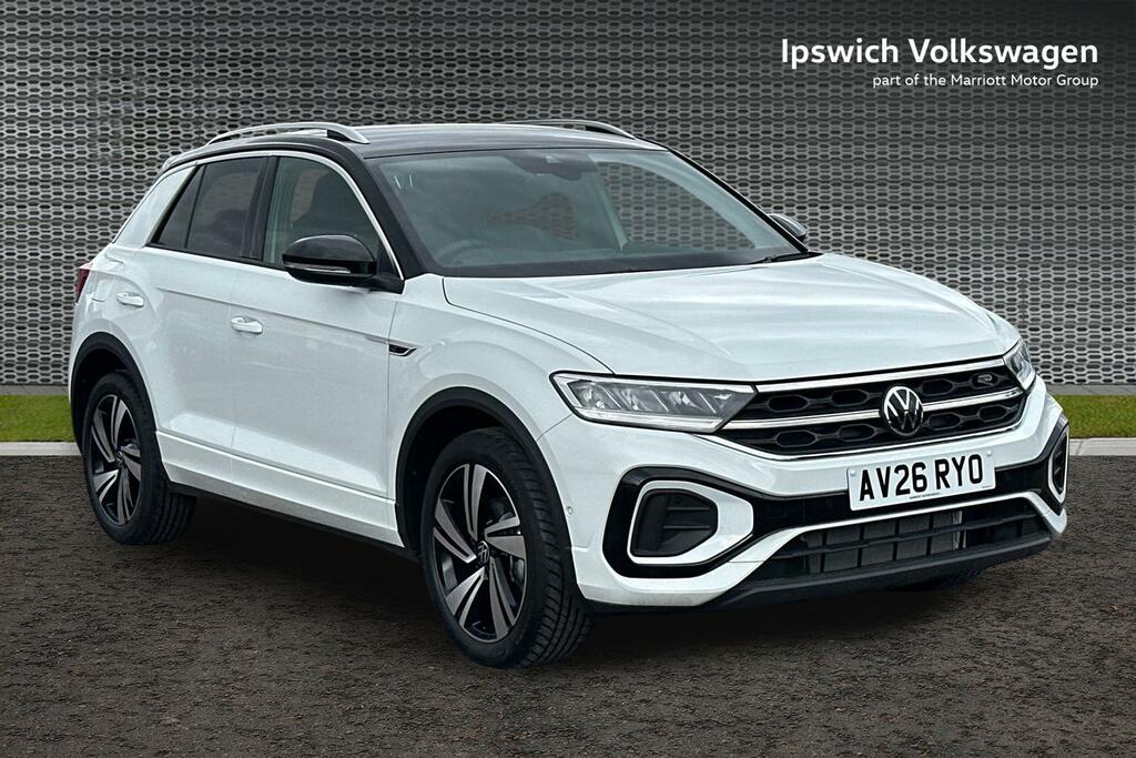 Volkswagen T-Roc 1.5 Tsi R-line Suv Euro 6 Ss White