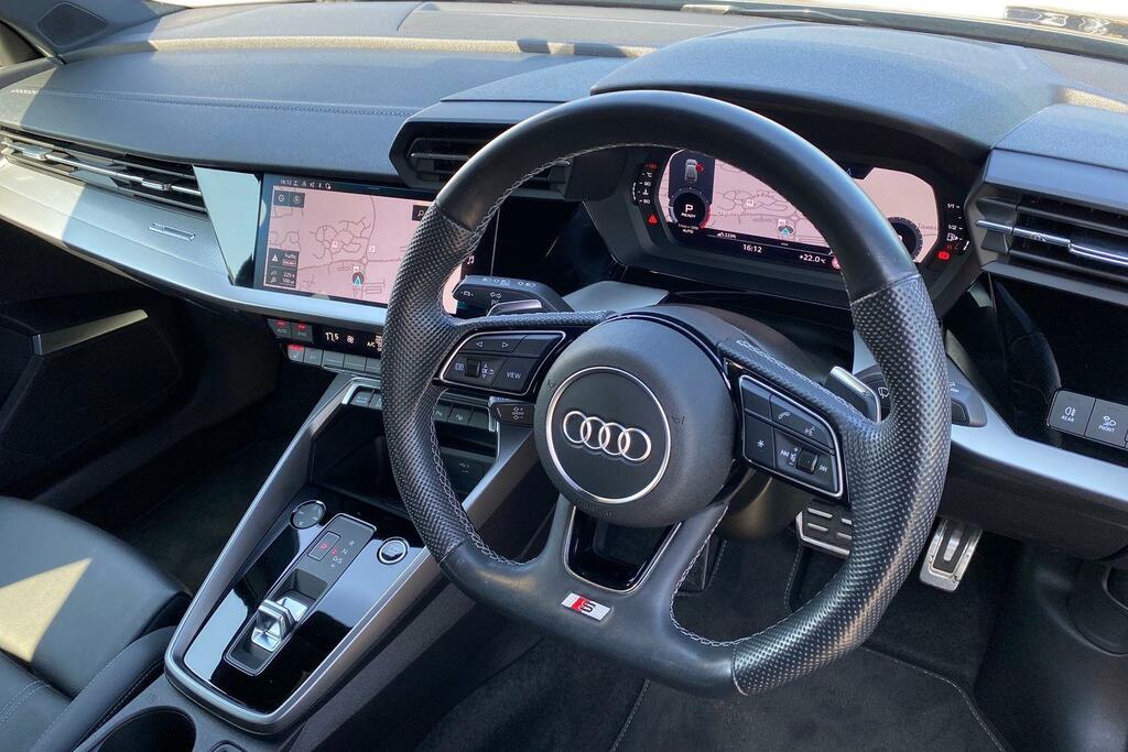 Audi A3 1.5 Tfsi 35 Black Edition Sportback S T AX73JDZ Grey #6