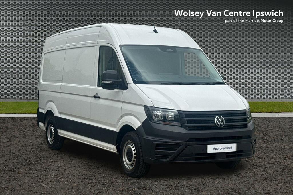 Volkswagen Crafter 2.0 Tdi Cr35 Commerce Panel Van White