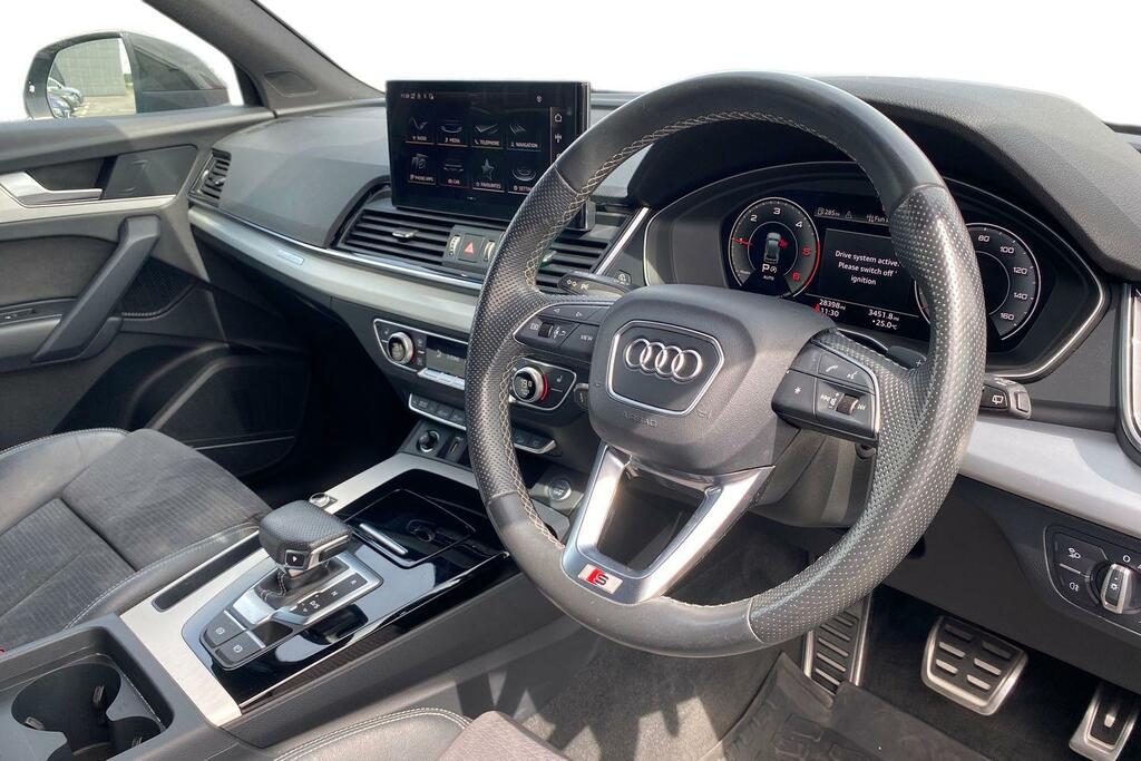 Audi Q5 2.0 Tdi 40 S Line Suv S Tronic Quattro GX23ZBG Black #6