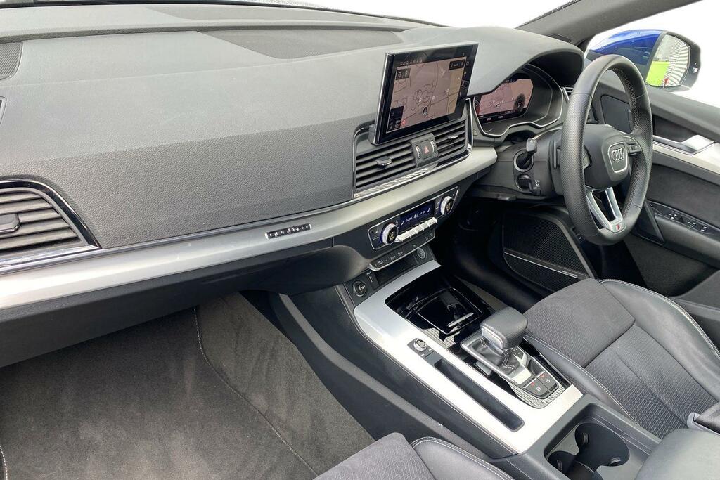 Audi Q5 2.0 Tdi 40 S Line Sportback S Tronic Qu GY23HAE Blue #2