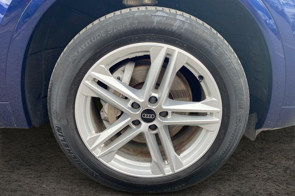 Audi Q5 2.0 Tdi 40 S Line Sportback S Tronic Qu GY23HAE Blue #5