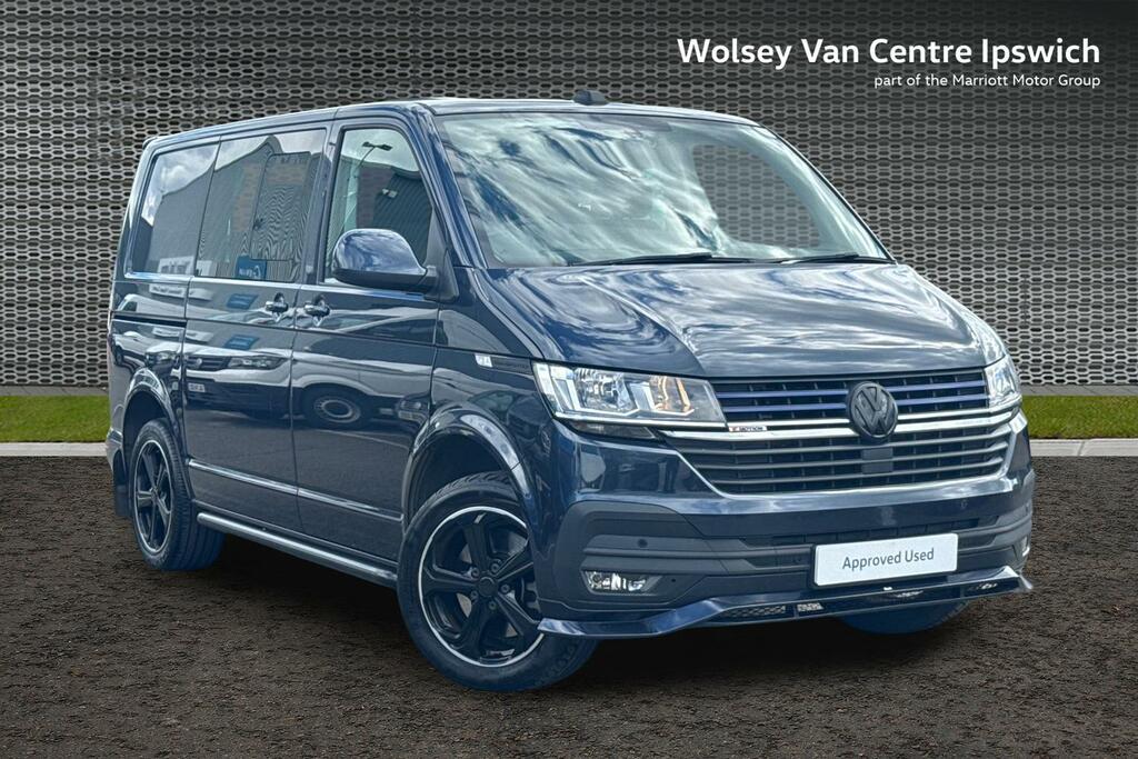 Volkswagen Transporter 2.0 Bitdi T32 Highline Kombi Double Cab Blue