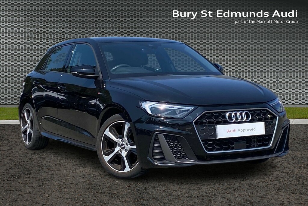 Audi A1 1.0 Tfsi 30 S Line Sportback S Tronic E Black