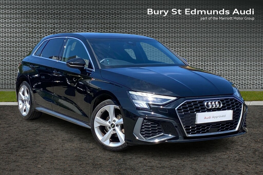 Audi A3 1.0 Tfsi 30 S Line Sportback S Tronic E Black