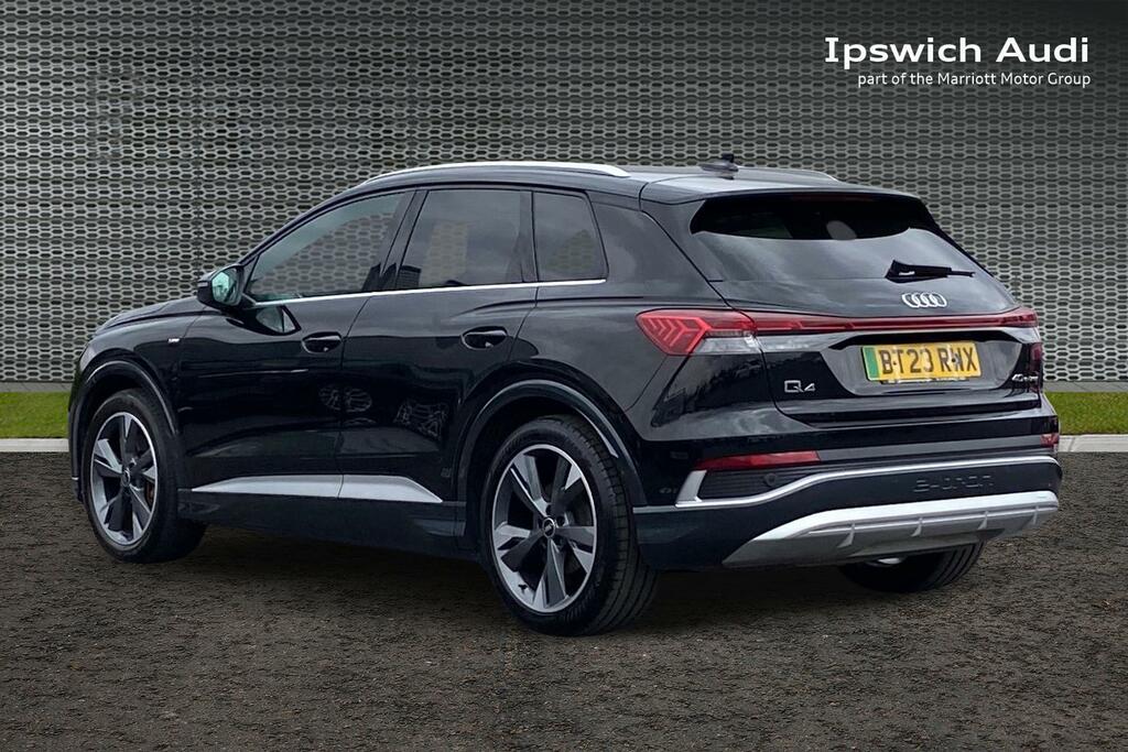 Audi Q4 E Tron 40 S Line Suv 82Kwh 204 Ps BT23RWX Black #3