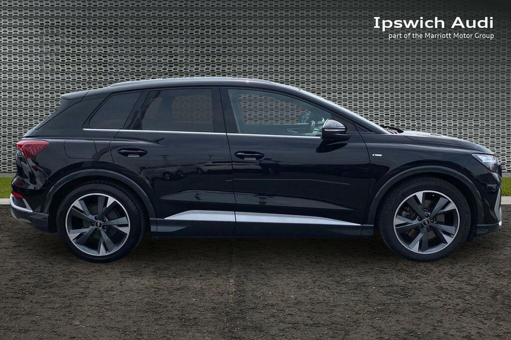 Audi Q4 E Tron 40 S Line Suv 82Kwh 204 Ps BT23RWX Black #4
