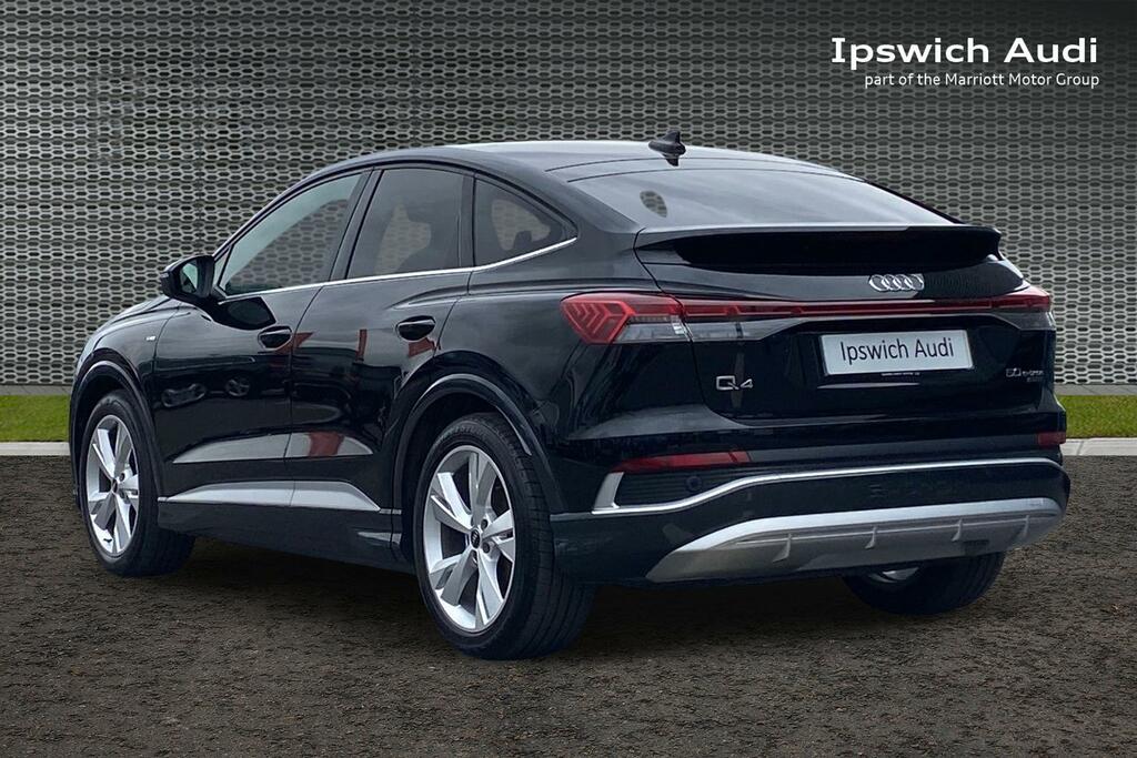 Audi Q4 E Tron 50 S Line Sportback Quattro 82Kw KS22KMK Black #3