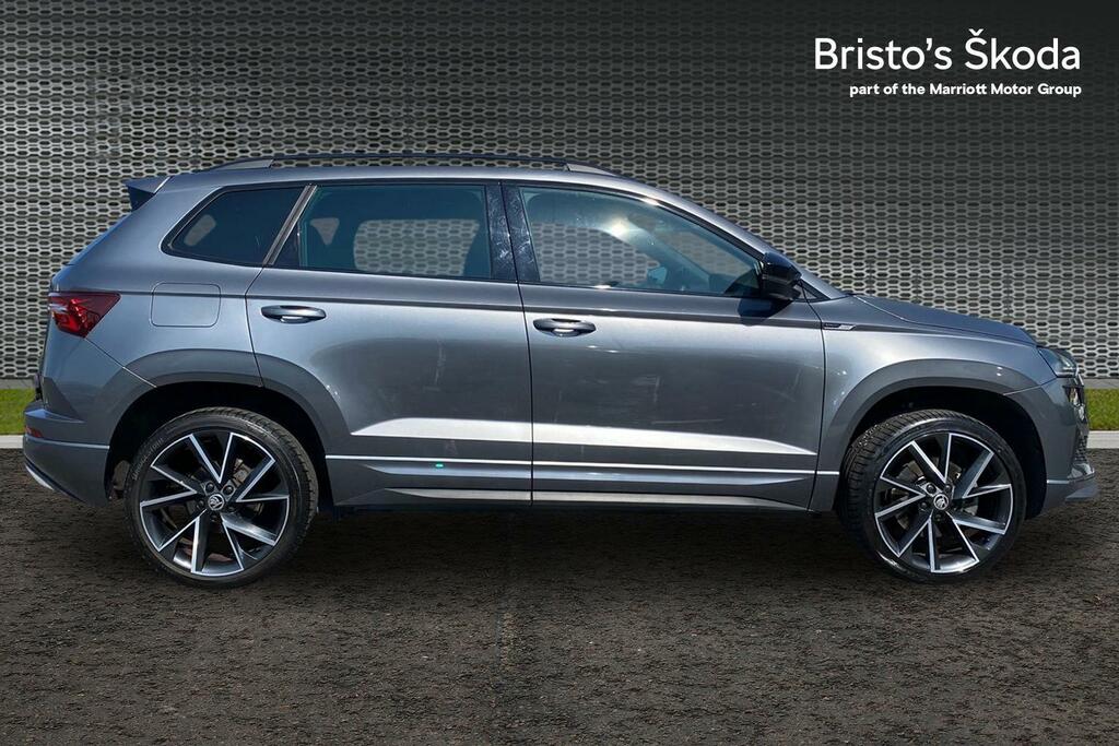Skoda Karoq 1.5 Tsi Act Sportline Suv Dsg Euro 6 S YY23RZM Grey #4