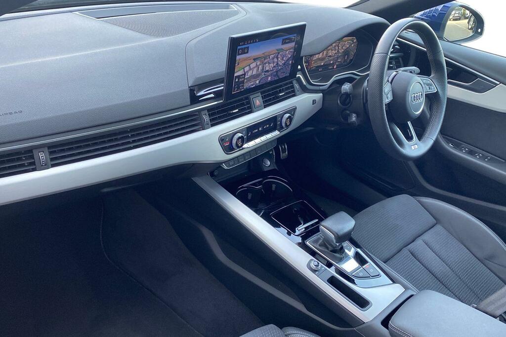 Audi A4 2.0 Tfsi 40 S Line Saloon S Tronic Euro MT24AYG Blue #2