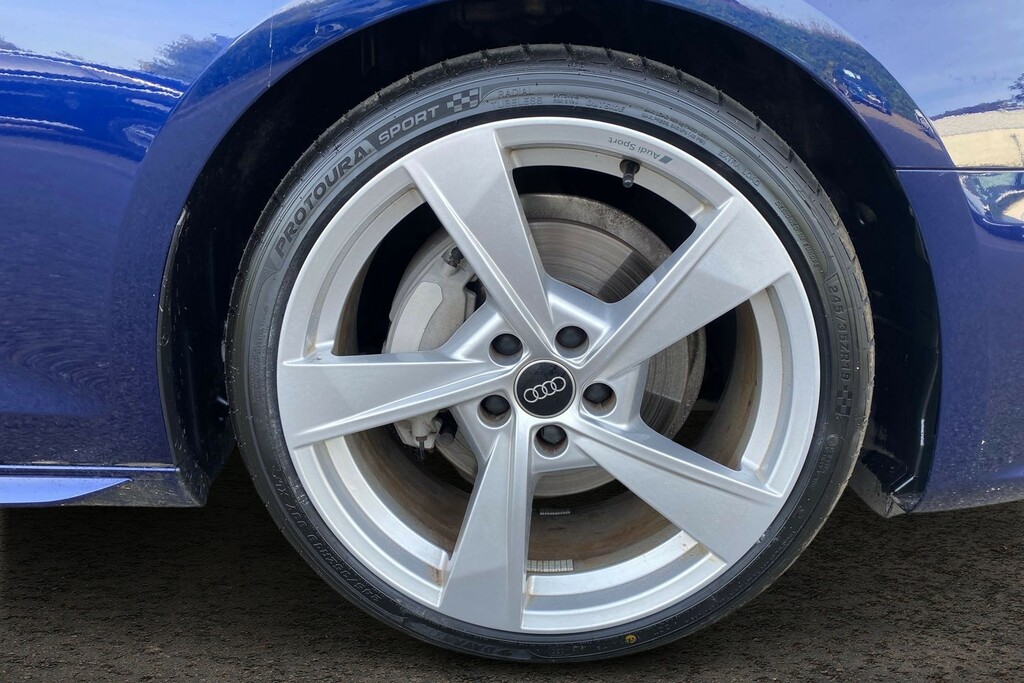 Audi A4 2.0 Tfsi 40 S Line Saloon S Tronic Euro MT24AYG Blue #5