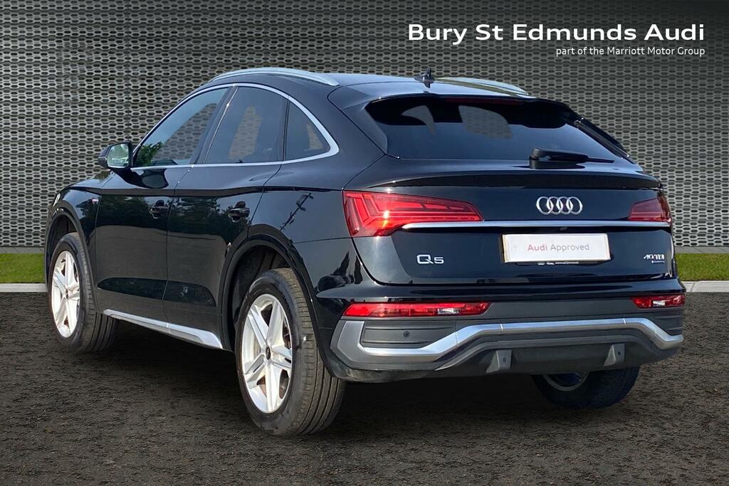 Audi Q5 2.0 Tdi 40 S Line Sportback S Tronic Qu GY22YRE Black #3