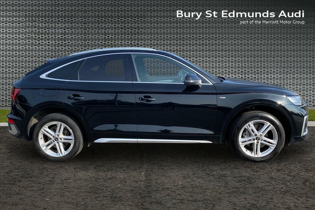 Audi Q5 2.0 Tdi 40 S Line Sportback S Tronic Qu GY22YRE Black #4