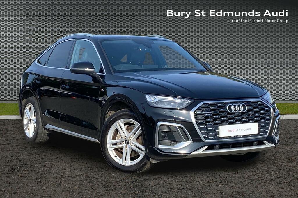 Audi Q5 2.0 Tdi 40 S Line Sportback S Tronic Qu GY22YRE Black