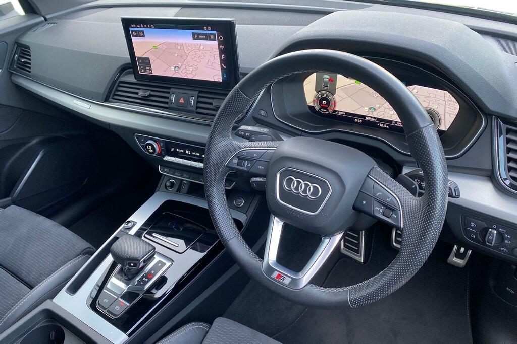 Audi Q5 2.0 Tdi 40 S Line Sportback S Tronic Qu GY22YRE Black #6